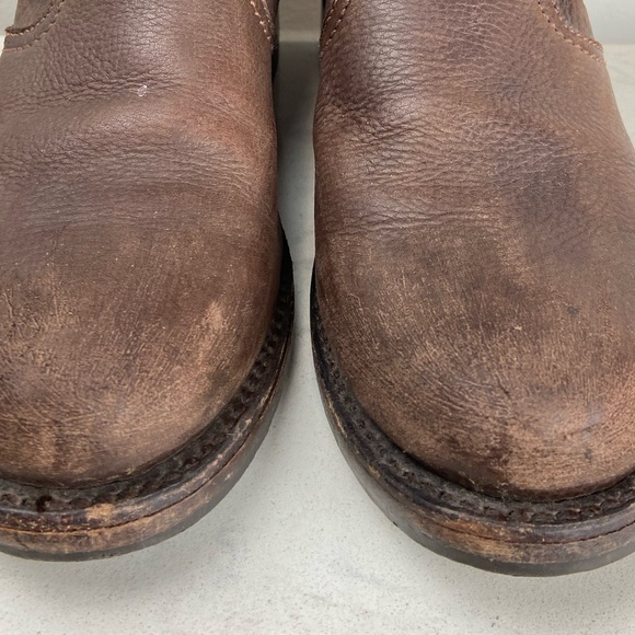 Frye Brown Leather Riding Boots - Picture 10 of 16